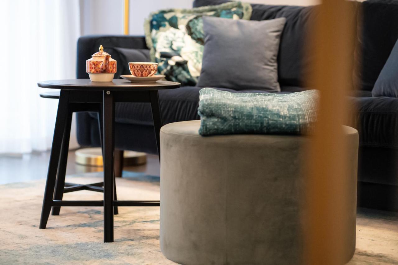 Designer Loft-Ferienwohnung Im Zentrum Mit Tiefgaragen-Parkplatz, Waschmaschine Und Privatterrasse Leipzig Exteriör bild